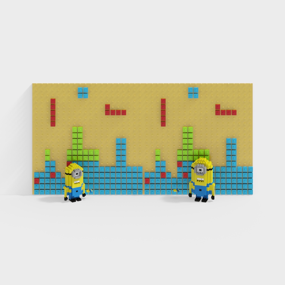 Lego Background Wall