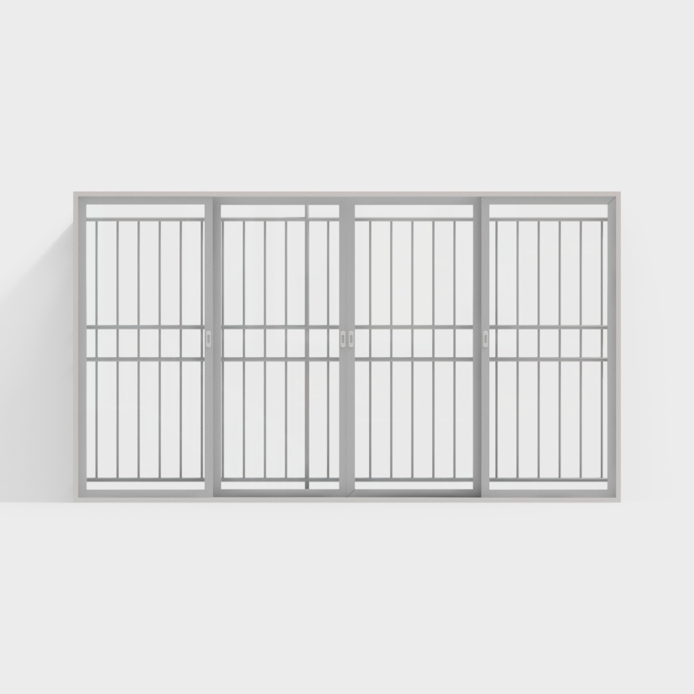 Stylish Low-Poly Door 3D model for Modern Design