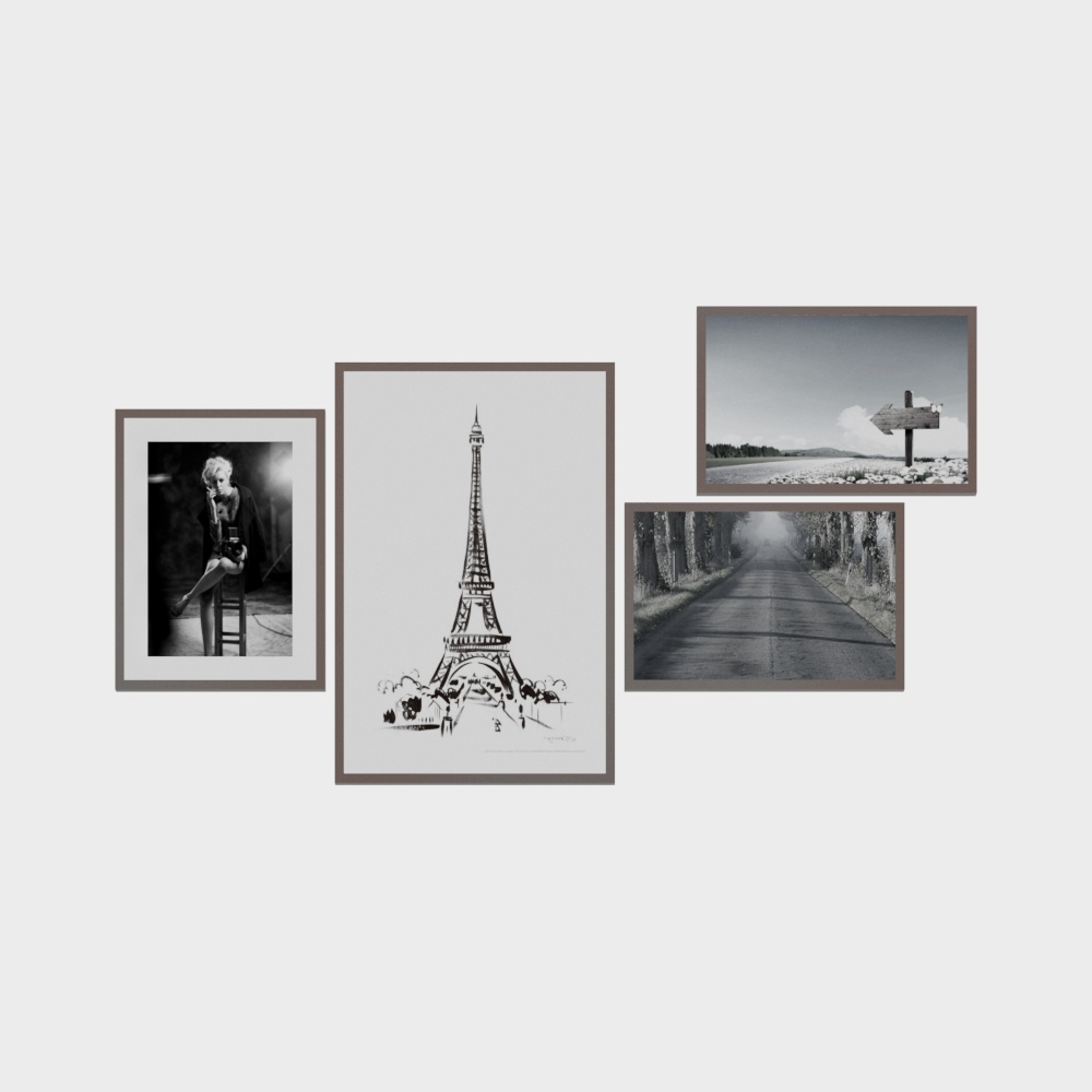 Modern Simple Decorative Painting Set