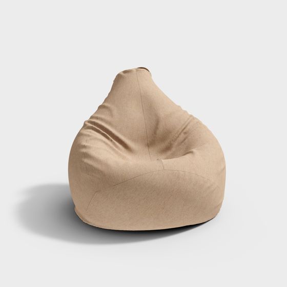Comfortable Bean Bag Chair 3D model