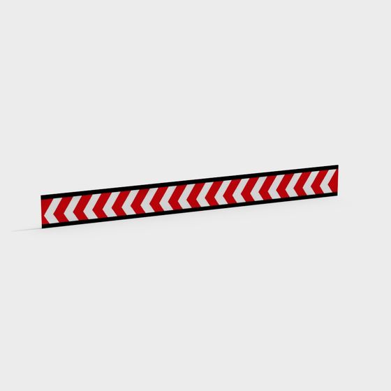 Safety Warning Tape 3D model