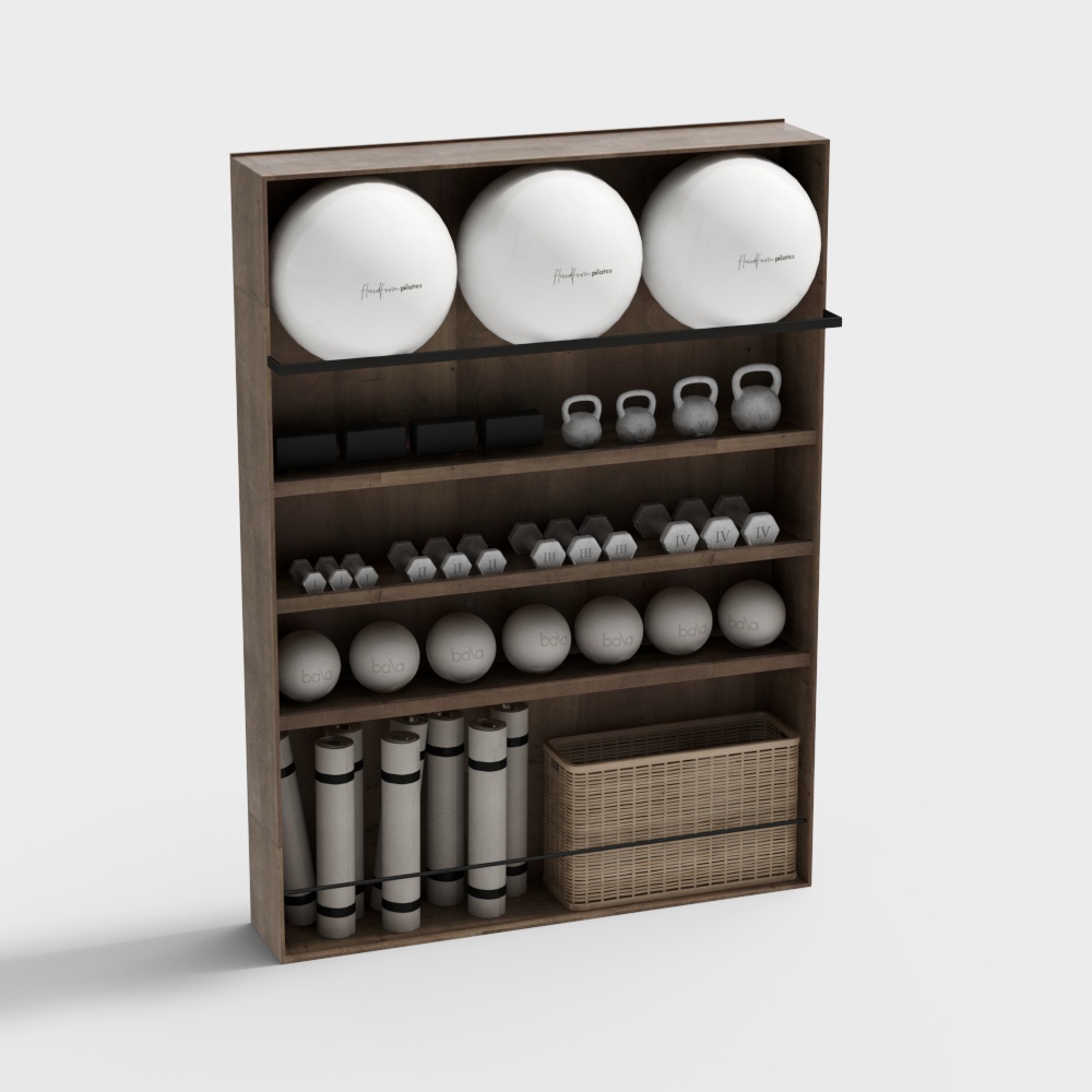 อุปกรณ์ออกกำลังกายในร้านสมัยใหม่