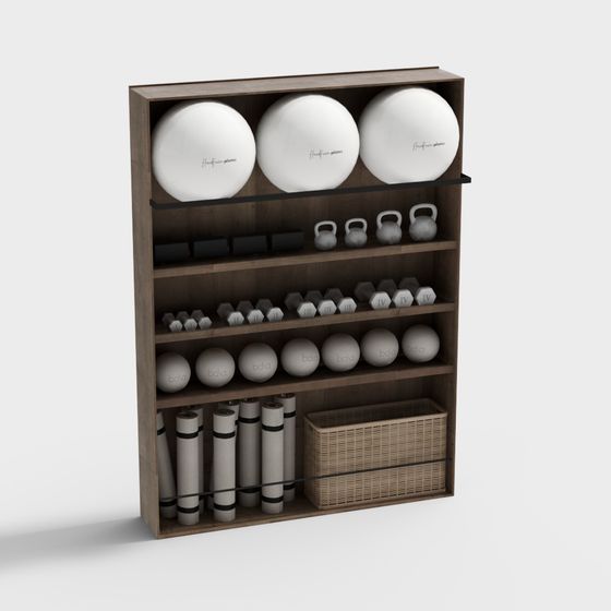 อุปกรณ์ออกกำลังกายในร้านสมัยใหม่