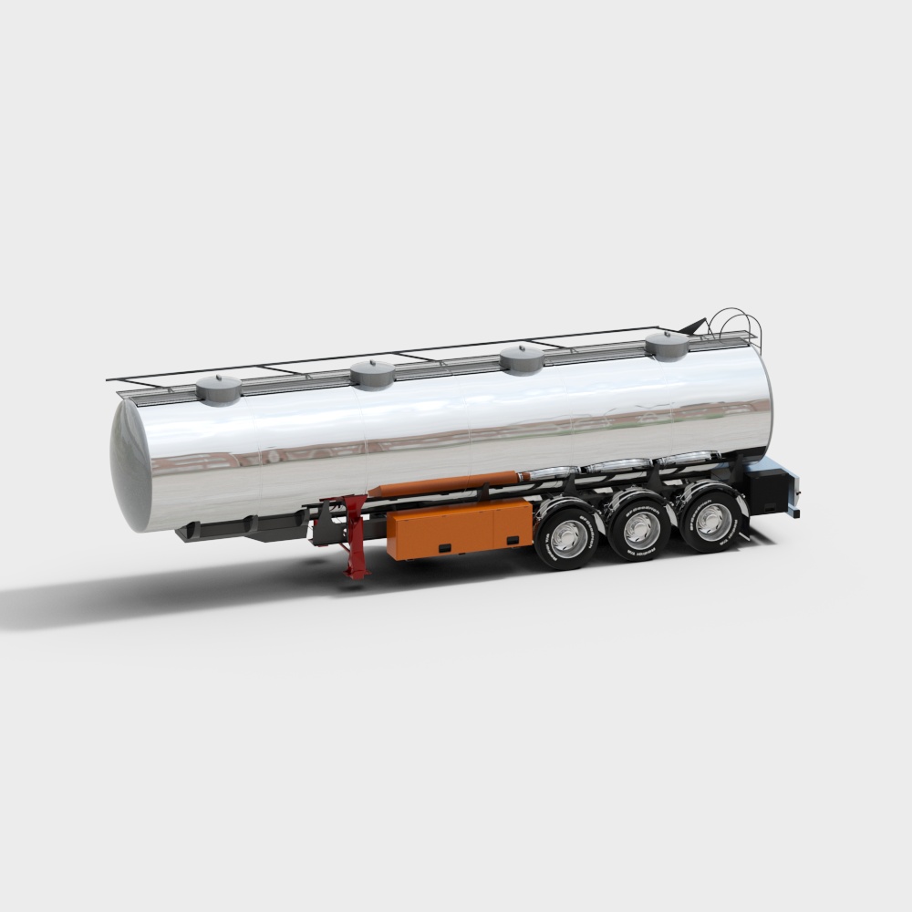 High-Detail Oil Tanker 3D model
