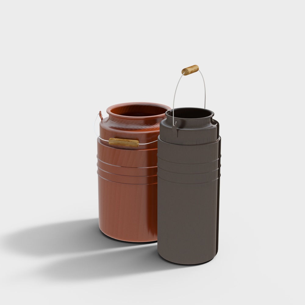 Modern Courtyard Watering Can