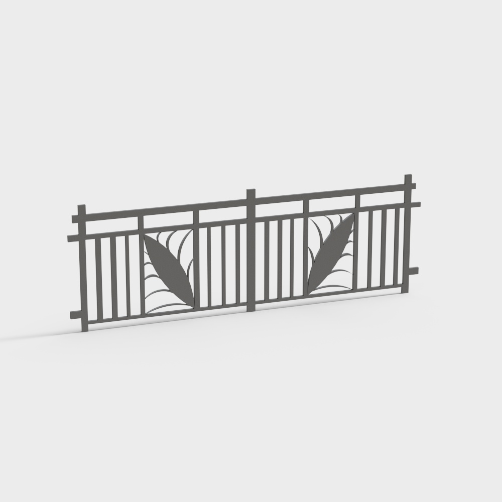 Urban Window Railing 3D model