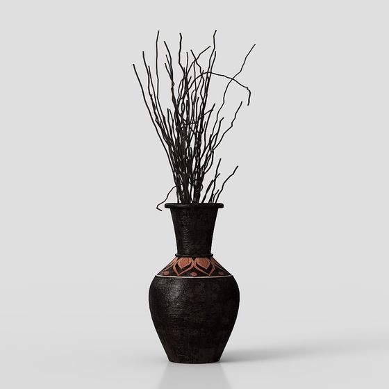 Ancient Style Vase 3D model for Creative Projects