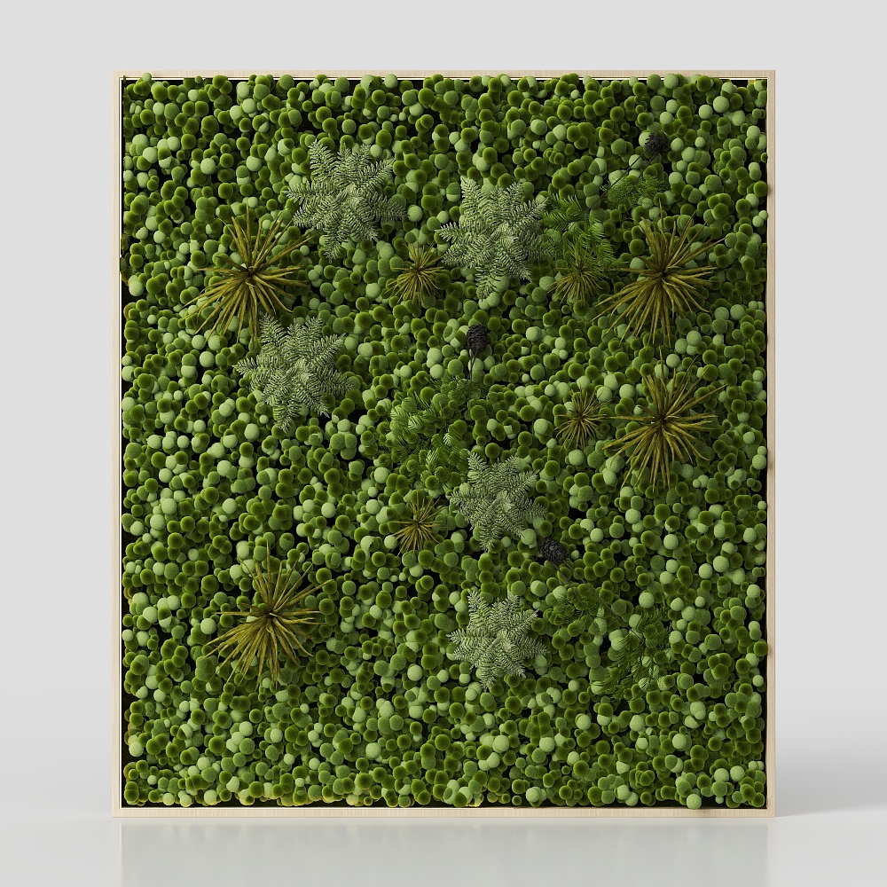 Modern Moss Wall