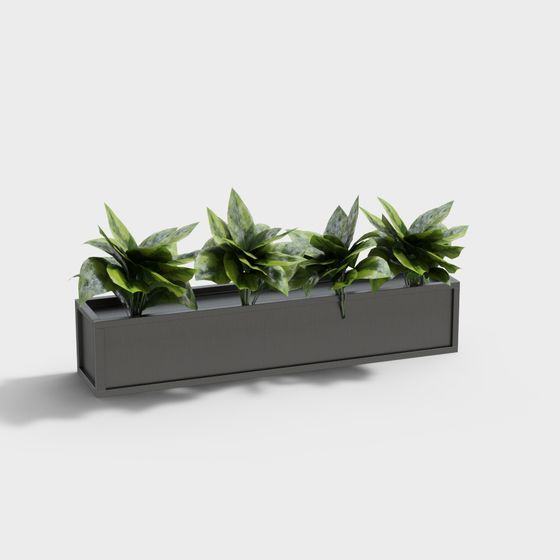 Urban Oasis Planter 3D model