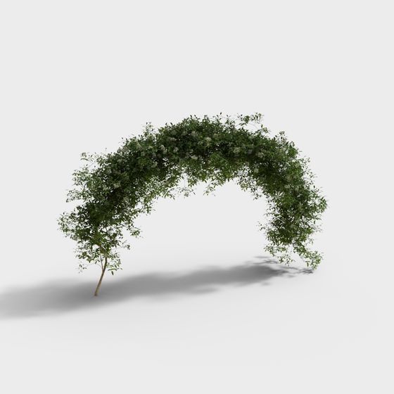 Nature's Gateway 3D Model for Enchanting Spaces