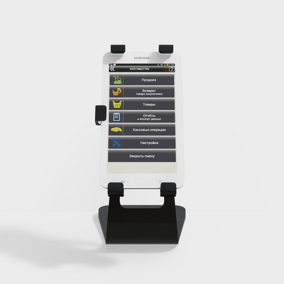 Tablet POS Stand 3D model
