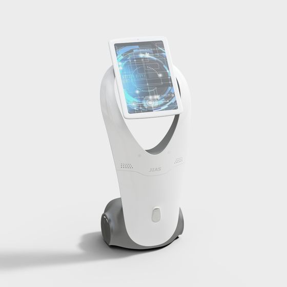 Futuristic JIAS Smart Terminal 3D model