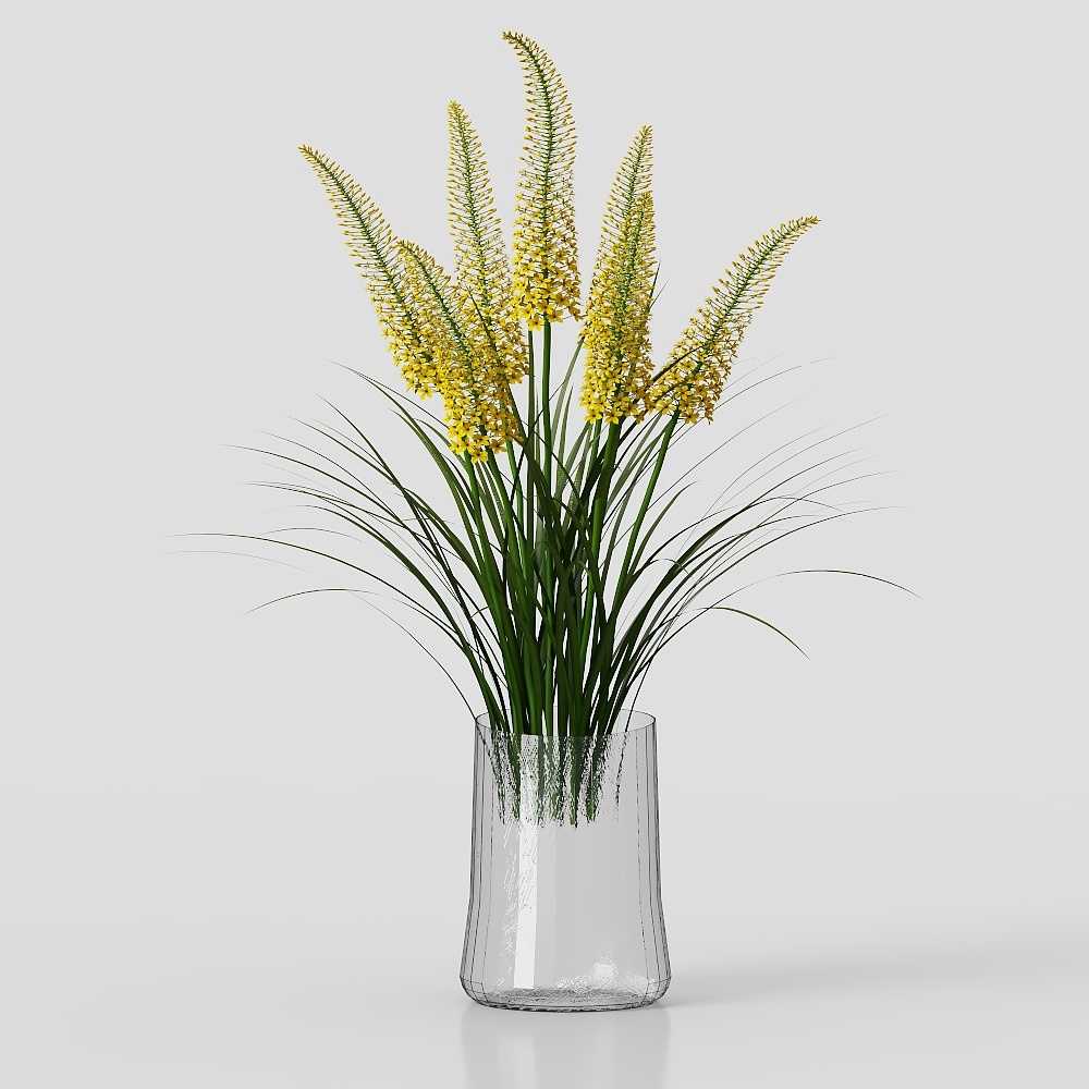 แจกันทันสมัยพร้อมดอกไม้สด