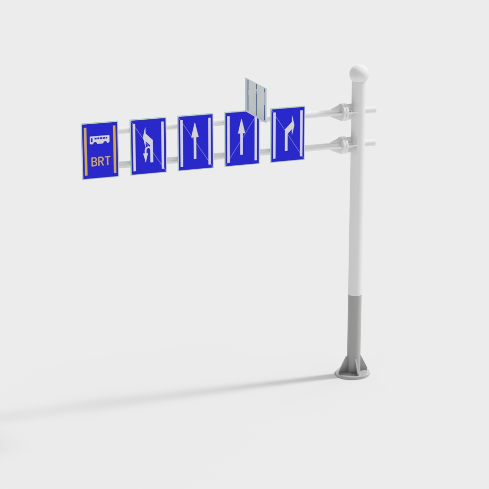 モダンな道路標識