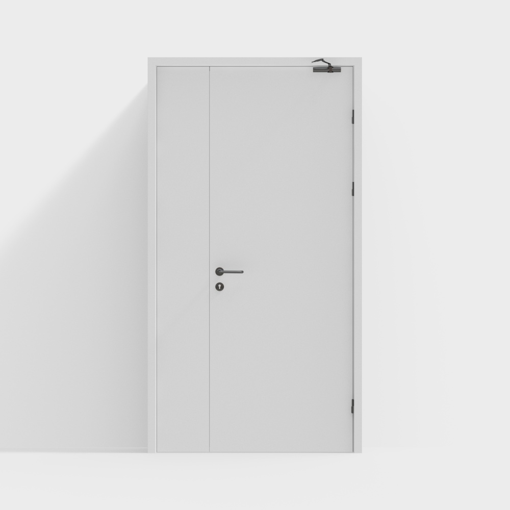 Minimalist Door 3D model