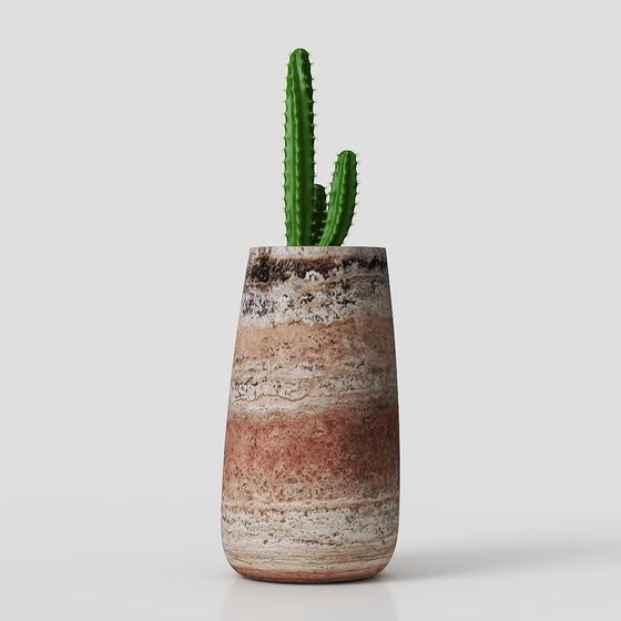 Desert Oasis Vase 3D model