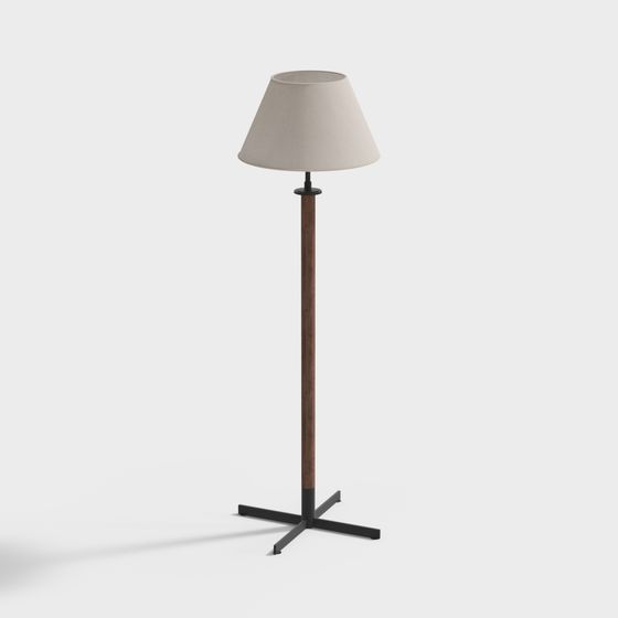 Modern Minimalist Floor Lamp 3D Model