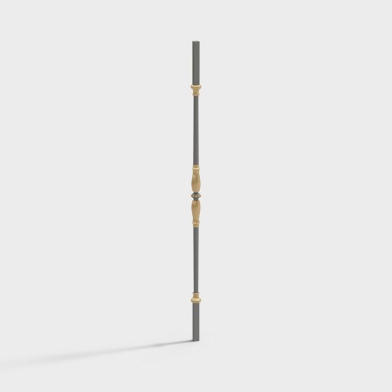 Elegant Classical Column 3D Model