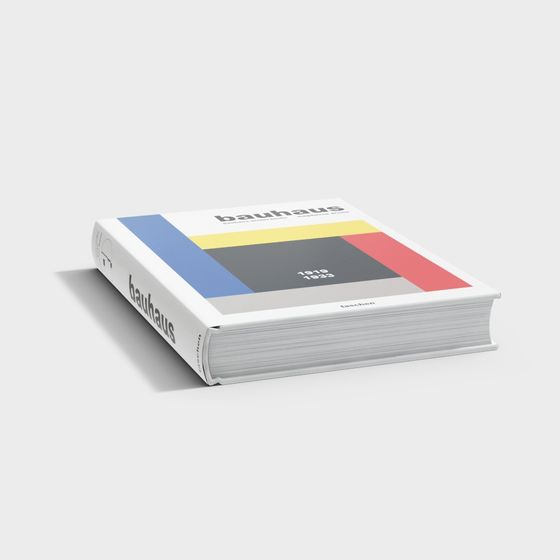 Bauhaus Book 3D model