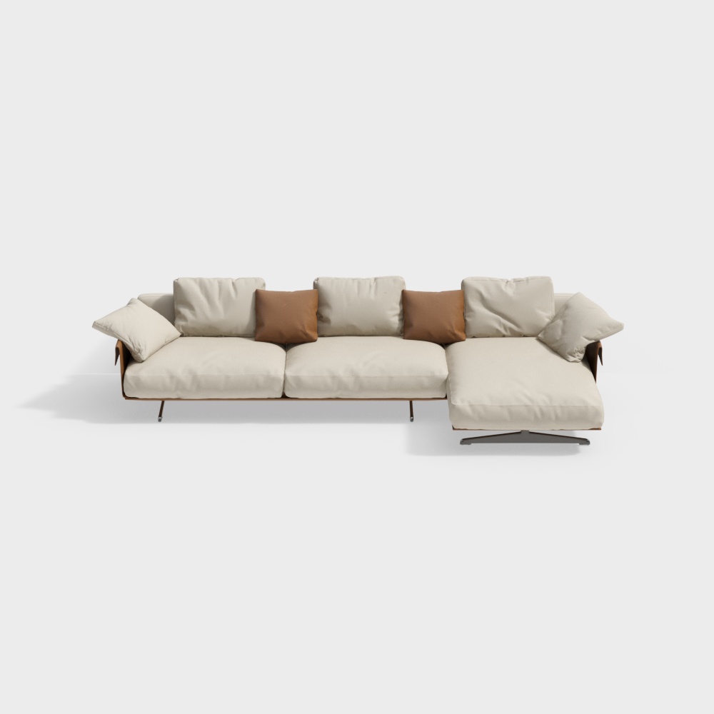 GSF1025 Three-Seat Corner Sofa