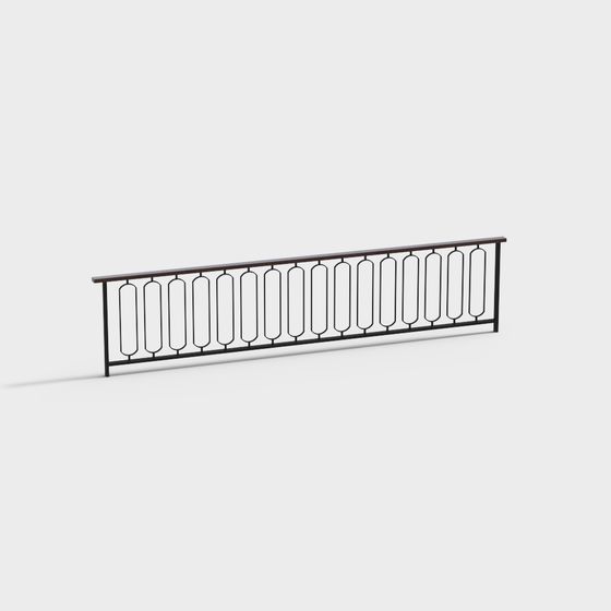 Urban Harmony Railing 3D model