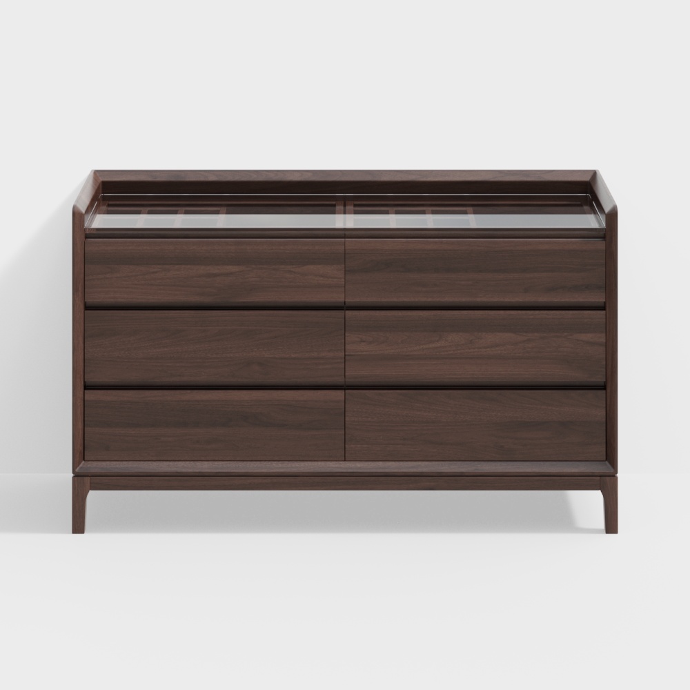 Cabinet à six tiroirs JW612