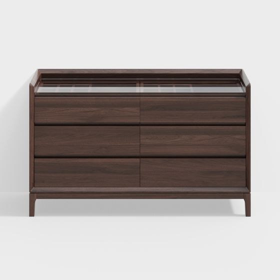 Cabinet à six tiroirs JW612