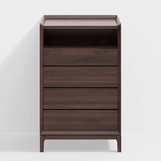 Urban Window Nightstand 3D model