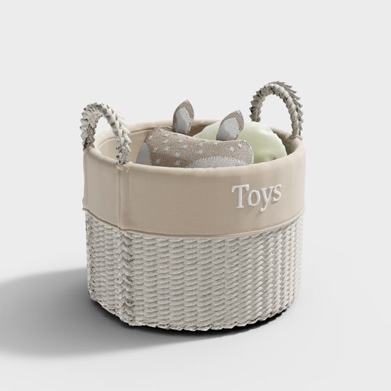 Panier de Rangement de Jouets pour Enfants