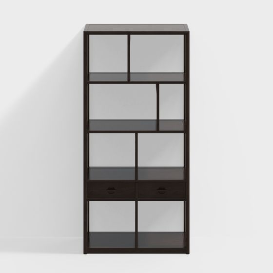 Urban Elegance Bookshelf 3D model