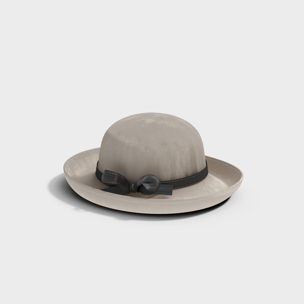 Classic Vintage Hat 3D model