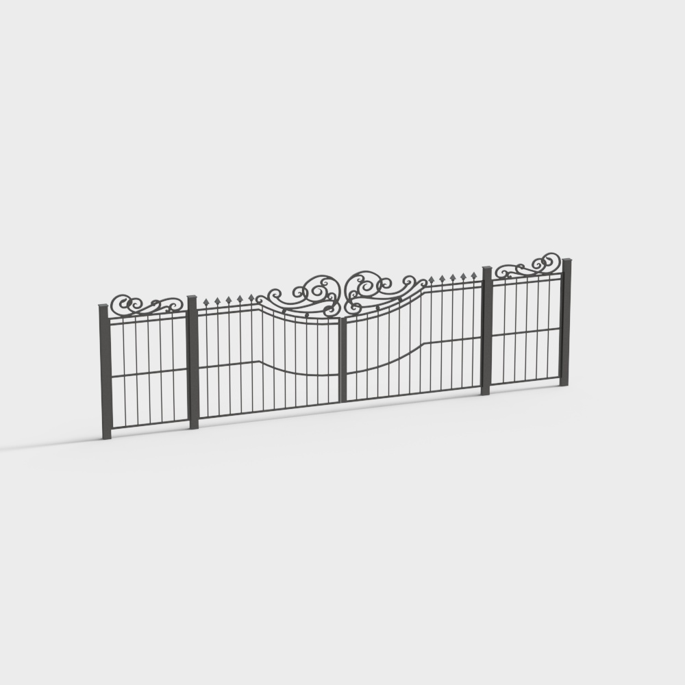 Iron Art Railing