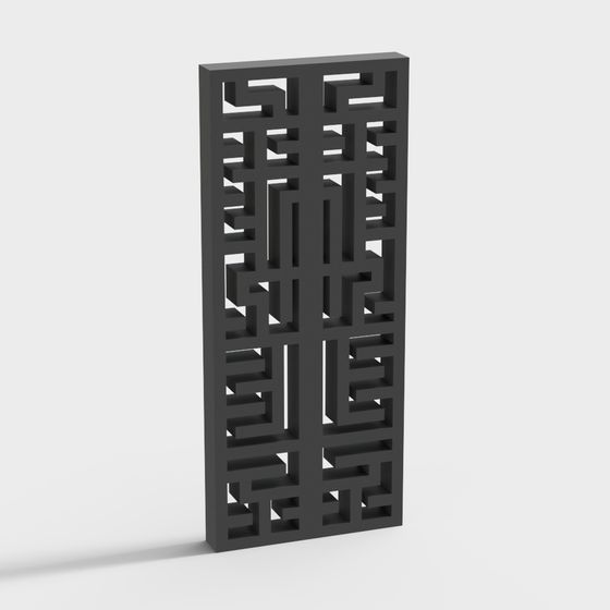 Labyrinth Screen 3D model