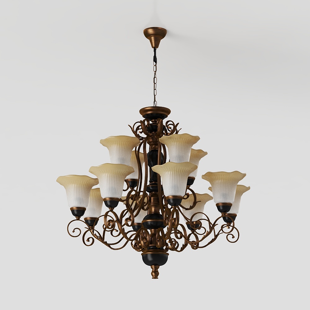 Vintage Chandelier 3D Model