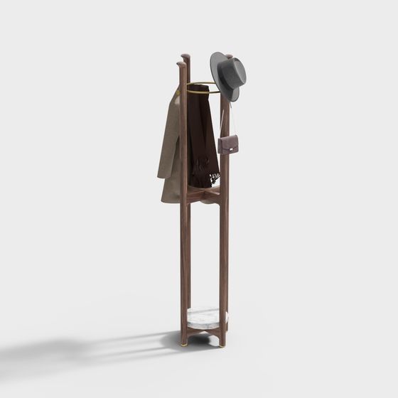 Urban Hat Rack 3D model