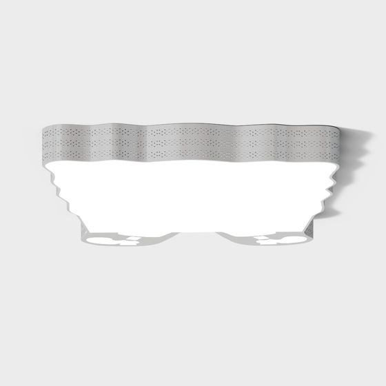 USA Map Headband 3D model