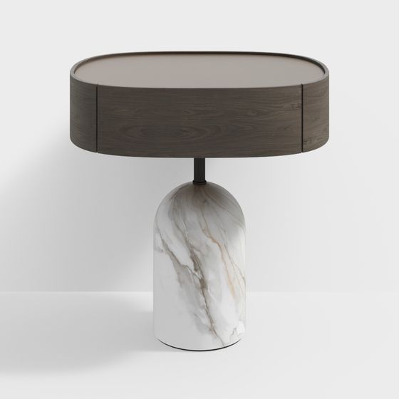 Elegant Round Table 3D model for Modern Aesthetics