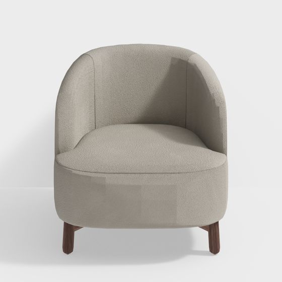 Cozy Lounge Chair 3D model