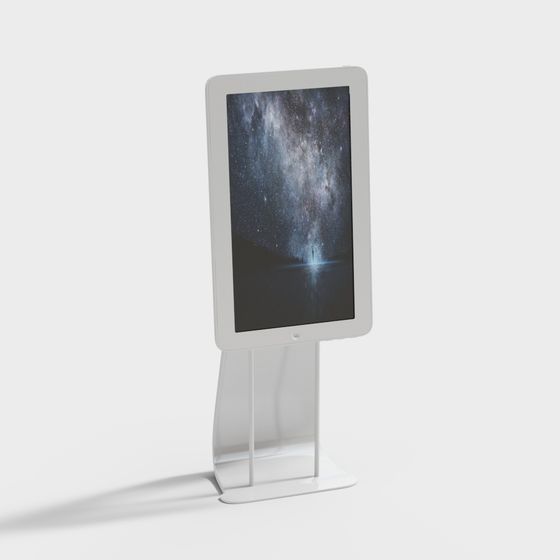 Stylish Smart Display Screen 3D model