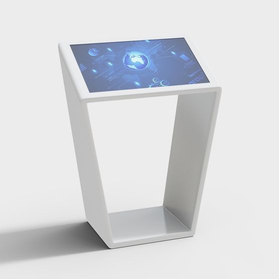 Futuristic Tech Display Stand 3D model