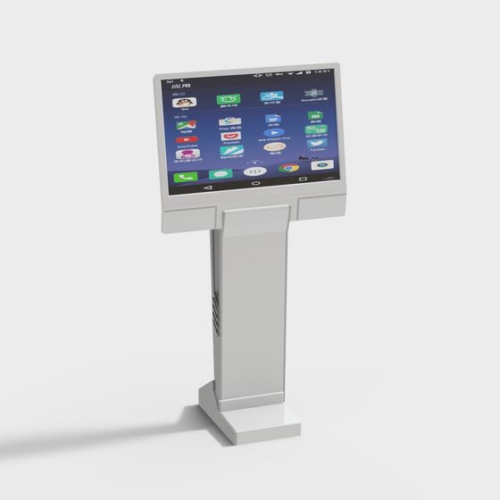 Smart Information Kiosk 3D model