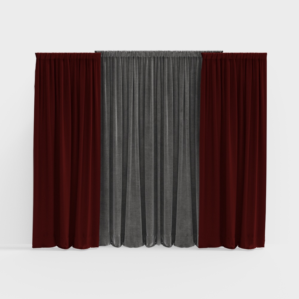 European Style Fabric Curtains