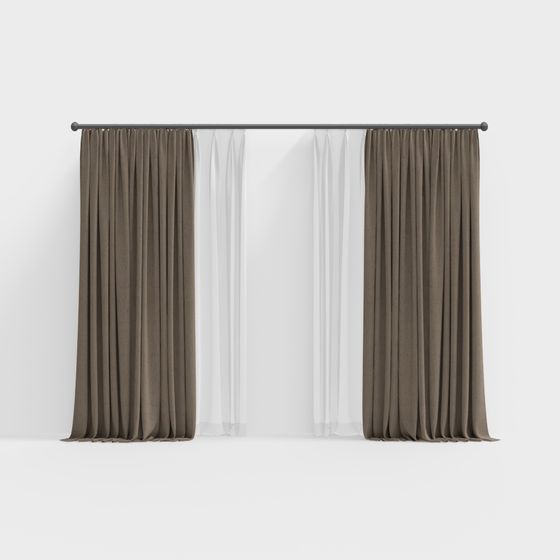 Rèm cửa bằng vải hiện đại