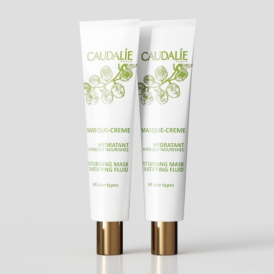 Caudalie Masque-Crème 3D model for Cosmetic Design