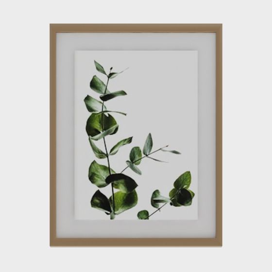 Nature's Frame 3D Model for Designers and Developers