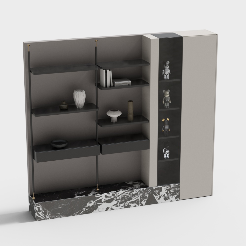 Modern Luxury Decorative Partition Cabinet