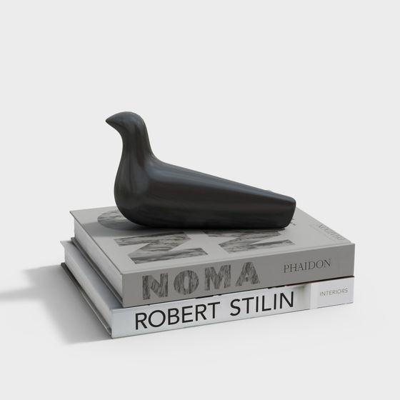 Serene Dove Low Polygon 3D Model