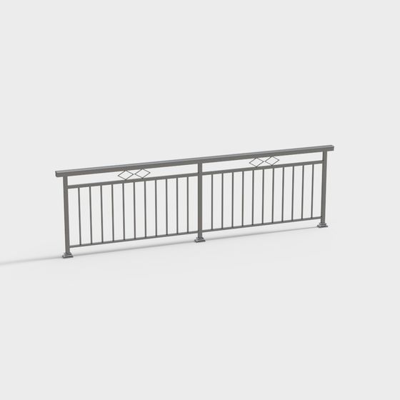 Urban Railing 3D model