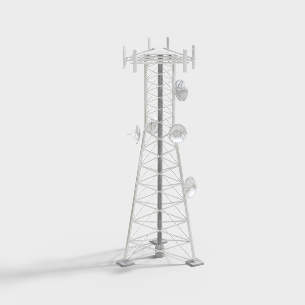 Modern Broadcast Tower