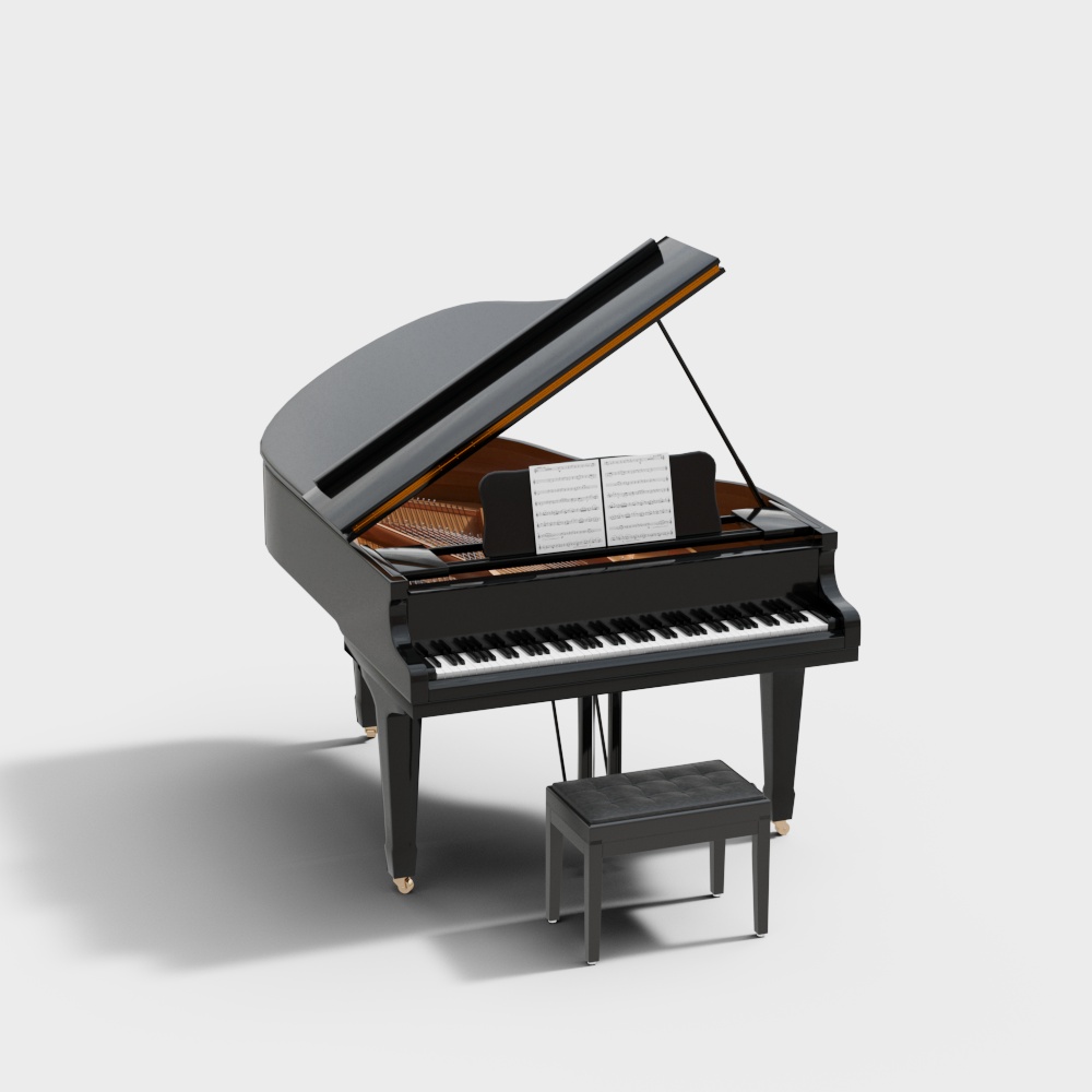 Modern Grand Piano